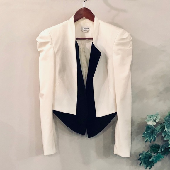 bebe Jackets & Blazers - Bebe - Shoulder Padded Blazer